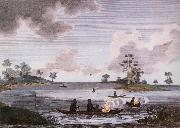 Robert Cleveley View in Port Jackson Sweden oil painting artist